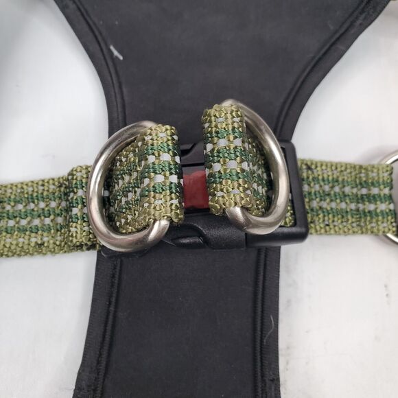 KONG Dog Harness, Comfort + Reflective Padded Green Size Large - Picture 8 of 12